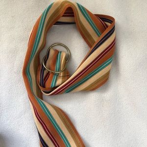 Vintage Woven Cotton Belt